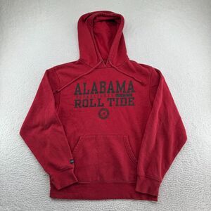 Jansport Alabama Crimson Tide Hoodie Mens Small Red Long Sleeve Sweatshirt *